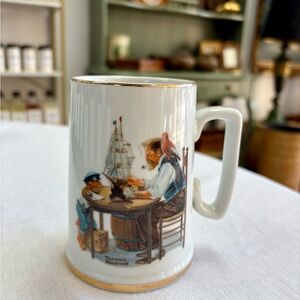 Norman Rockwell “For A Good Boy” Mug